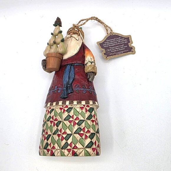 Jim Shore Vintage 2002 Heartwood Creek Santa Ornament Partridge in Pear Tree - Picture 6 of 8